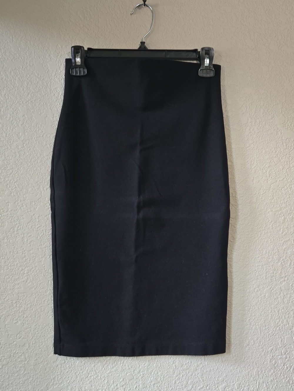 Classic Black Pencil Skirt - Women's